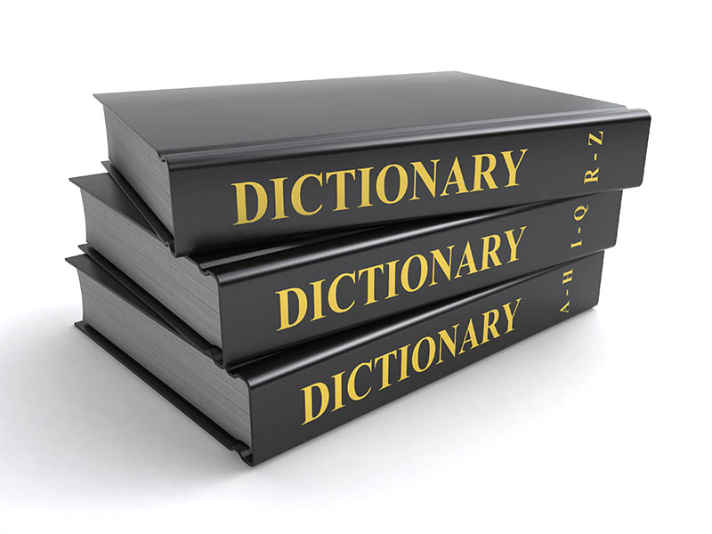 Dictionary / Ordbog